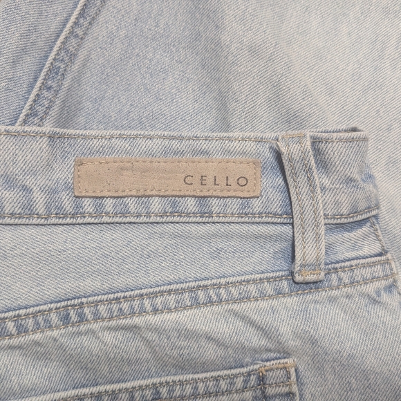 Cello Men's Straight Jeans in Light Blue - Picture 4 of 5